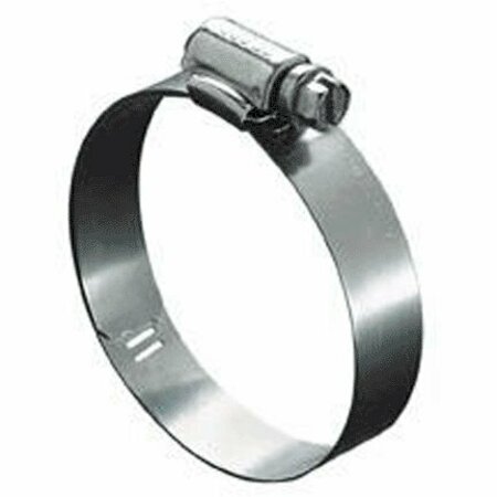 IDEAL 7/8 in. - 2-3/4 in. Gear Clamp with 1/2 in. Band, All Stainless, Box of 10 G11036